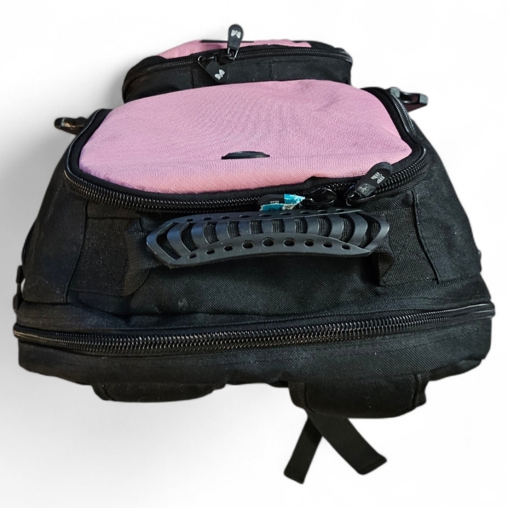 Y2K Manhattan Pink/Black Large Backpack - Picture 6 of 16